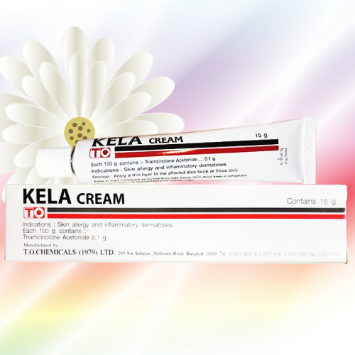 Kela Cream (トリアムシノロンアセトニドクリーム) 0.1% 15g 2本