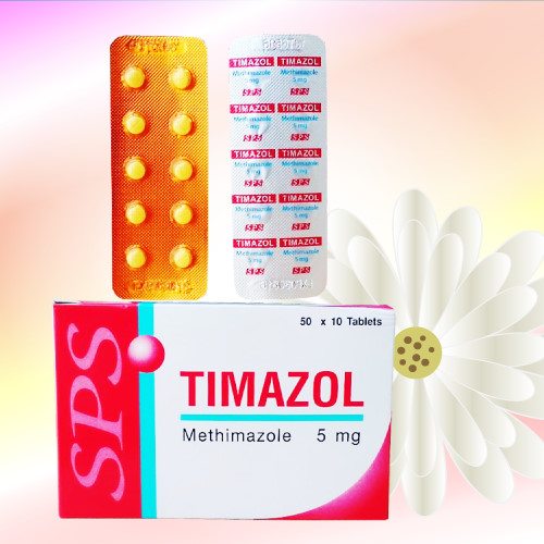 Timazol (メチマゾール) 5mg 200錠 (10錠x20シート)