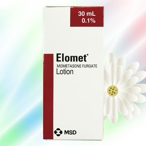 Elomet Lotion (フランカルボン酸モメタゾンローション) 0.1% 30mL 3本