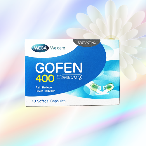 Gofen (イブプロフェン) 400mg 40カプセル (10カプセルx4シート)