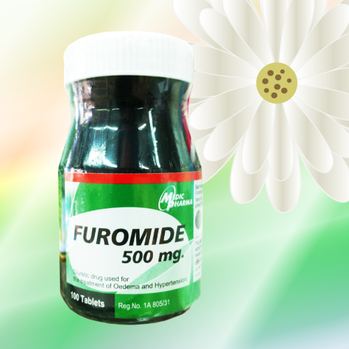 FUROMIDE (フロセミド) 500mg 200錠 (100錠x2ボトル)