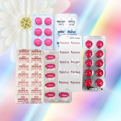 Ibuprofen (イブプロフェン) 400mg 60錠 (10錠x6シート)