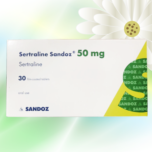 Sertraline Sandoz (セルトラリン) 50mg 90錠 (30錠x3箱)