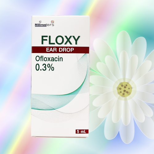 Floxy Ear Drop (オフロキサシン点耳薬) 0.3% 5mL 3本