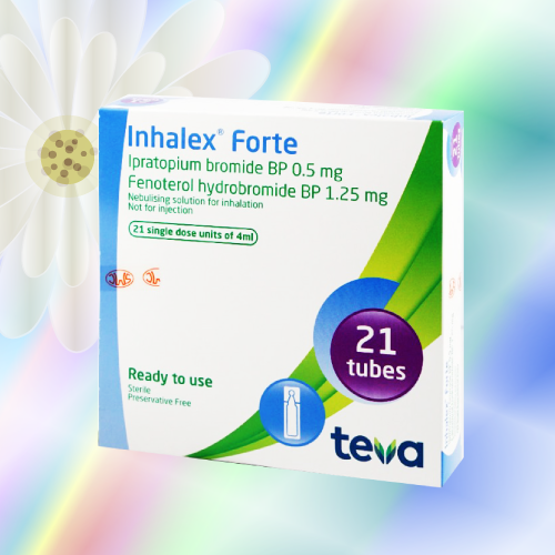 Inhalex Forte吸入液 (フェノテロール・イプラトロピウム) 4mLx42本 (2箱)