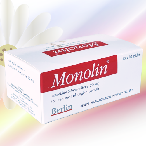 Monolin (5-硝酸イソソルビド) 20mg 100錠