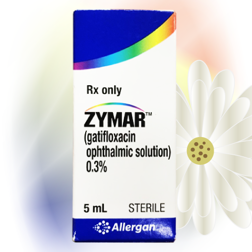 ザイマー / ガチフロキサシン点眼液 (Zymar Ophthalmic Solution) 0.3% 5mL 2本