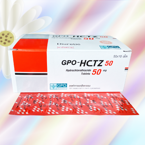 GPO-HCTZ 50 (ヒドロクロロチアジド) 50mg 300錠 (10錠x30シート)