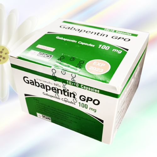 Gabapentin GPO (ガバペンチン) 100mg 100カプセル (10カプセルx10シート)
