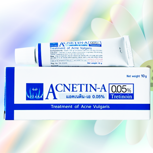 トレチノインクリーム (Acnetin-A) 0.05% 10g 6本