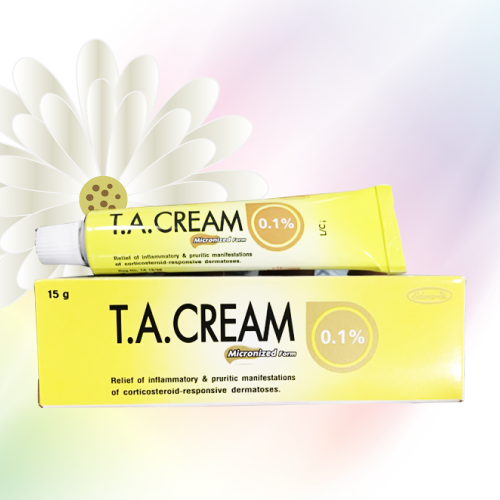 トリアムシノロンアセトニドクリーム (T.A. Cream) 0.1% 15g 3本