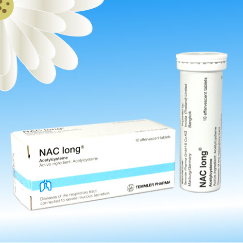 NACロング (NAClong) 600mg 10錠 (10錠x1箱)