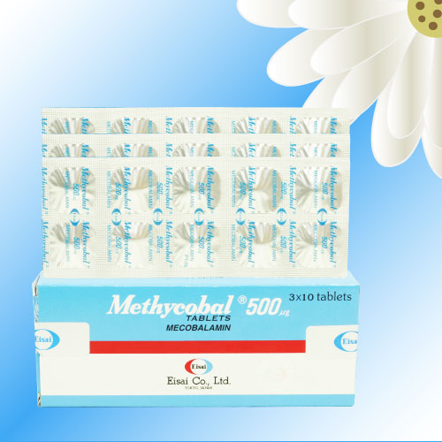 メチコバール (Methycobal) 500μg 90錠 (30錠x3箱)