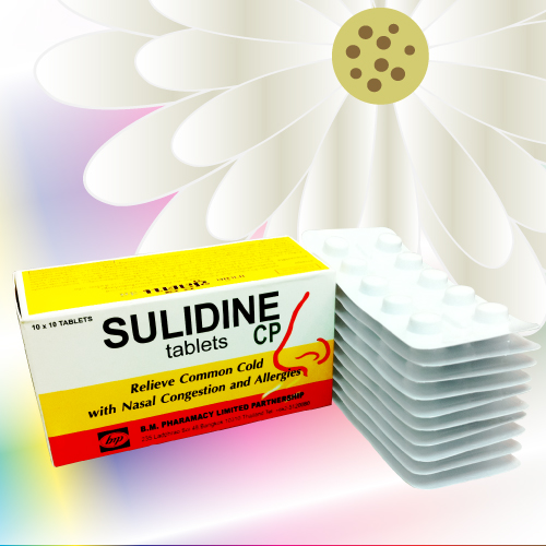 Sulidine CP (クロルフェニラミンマレイン酸・フェニレフリン) 100錠