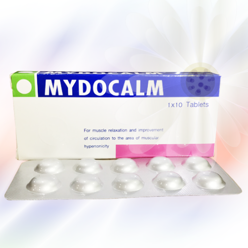 Mydocalm (トルペリゾン) 50mg 60錠 (10錠x6シート)