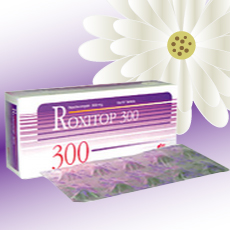 Roxitop (ロキシスロマイシン) 300mg 200錠 (10錠x20シート)