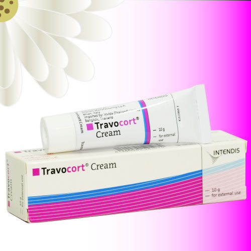 トラボコートクリーム (Travocort Cream) 10g 3本