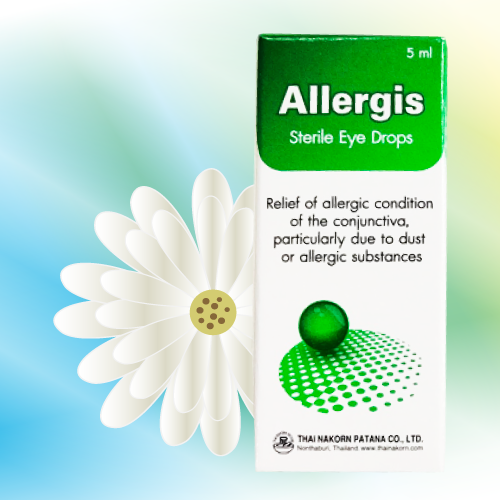 Allergis点眼液 (アンタゾリン・テトラヒドロゾリン) 5mL 3本