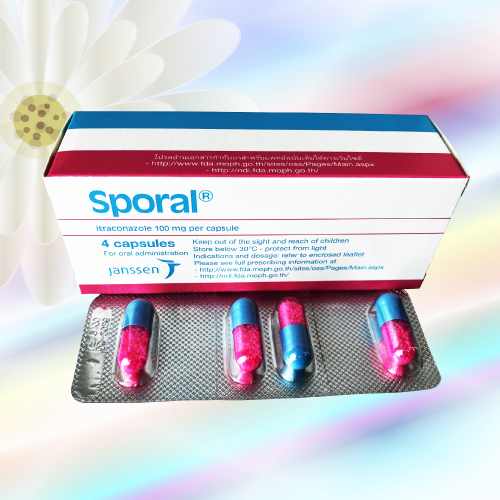 スポラル (Sporal) 100mg 40カプセル (4カプセルx10シート)