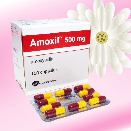 アモキシル (Amoxil) 500mg 100カプセル (10シート)