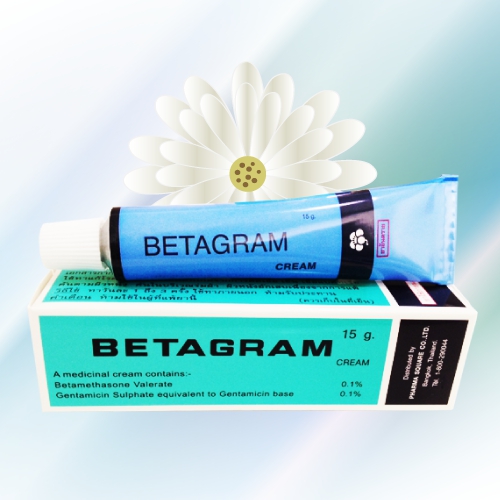 Betagramクリーム (ベタメタゾン/ゲンタマイシン) 15g 3本