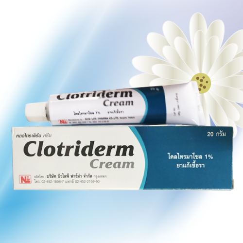 Clotriderm Cream (クロトリマゾールクリーム) 1% 20g 1本